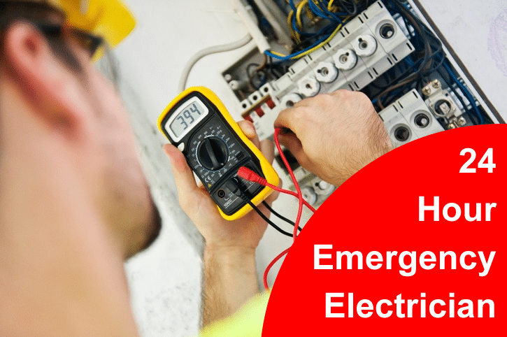 24 hour emergency electrician in bedfordshire